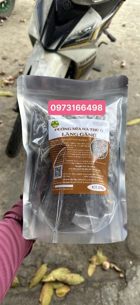 Túi đường mía Hà Thủ Ô Làng Găng 1kg